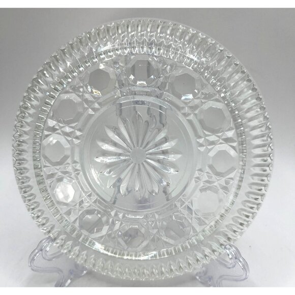 Vtg 1950's Indiana Glass Round Dish No Chips - Picture 4 of 4